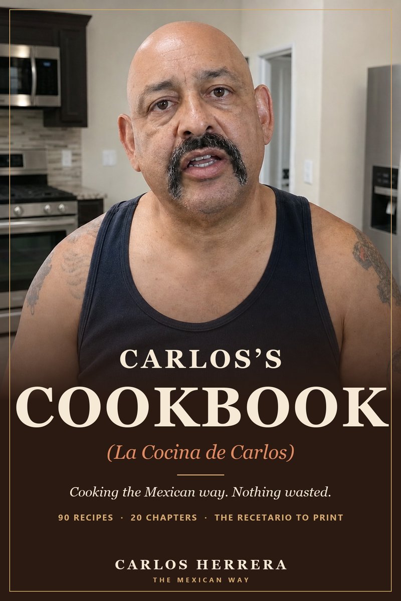 Carlos's Cookbook cover